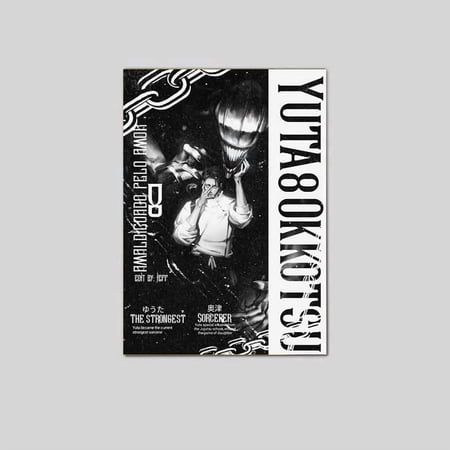 Jujutsu Kaisen: Yuta Okkotsu "The Strongest Sorcerer" Modern Editorial Manga Poster Size 24''x36'' Googate