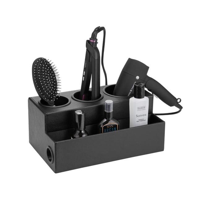 Soporte para secador de pelo J JACKCUBE DESIGN MK154C de piel sintética