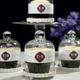 thumbnail image 4 of Weddingstar 9237 Miniature Glass Bell Jar with White Fluted Base, 4 of 6