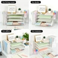 thumbnail image 4 of Desk Organizers and Accessories with File Holder,Desk Accessories & Workspace Organizers with Drawer and  Pen Holder, Paper Organizer for Office Supplies, 4 of 7