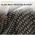 thumbnail image 4 of YnM Original Cotton 36 x 48 In 5 Lb Glass Bead Kids Weighted Blanket, Penguin, 4 of 7