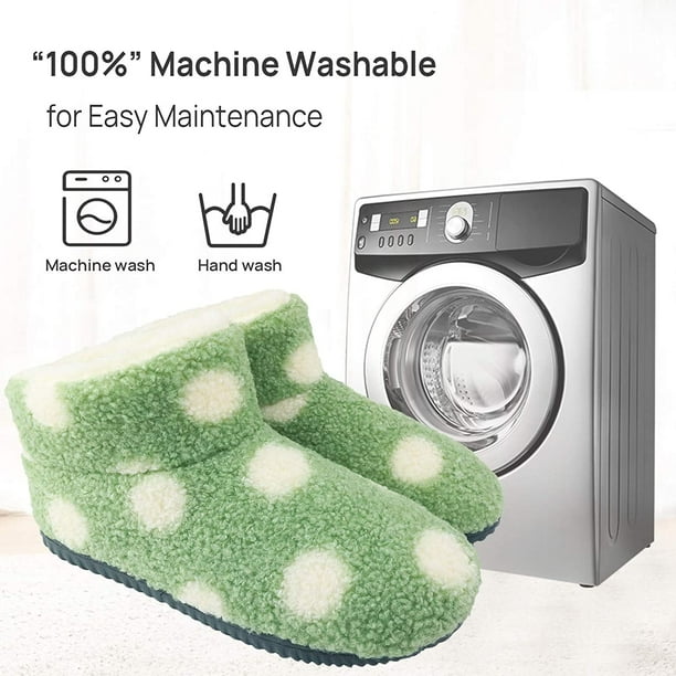 Machine washable slipper best sale boots