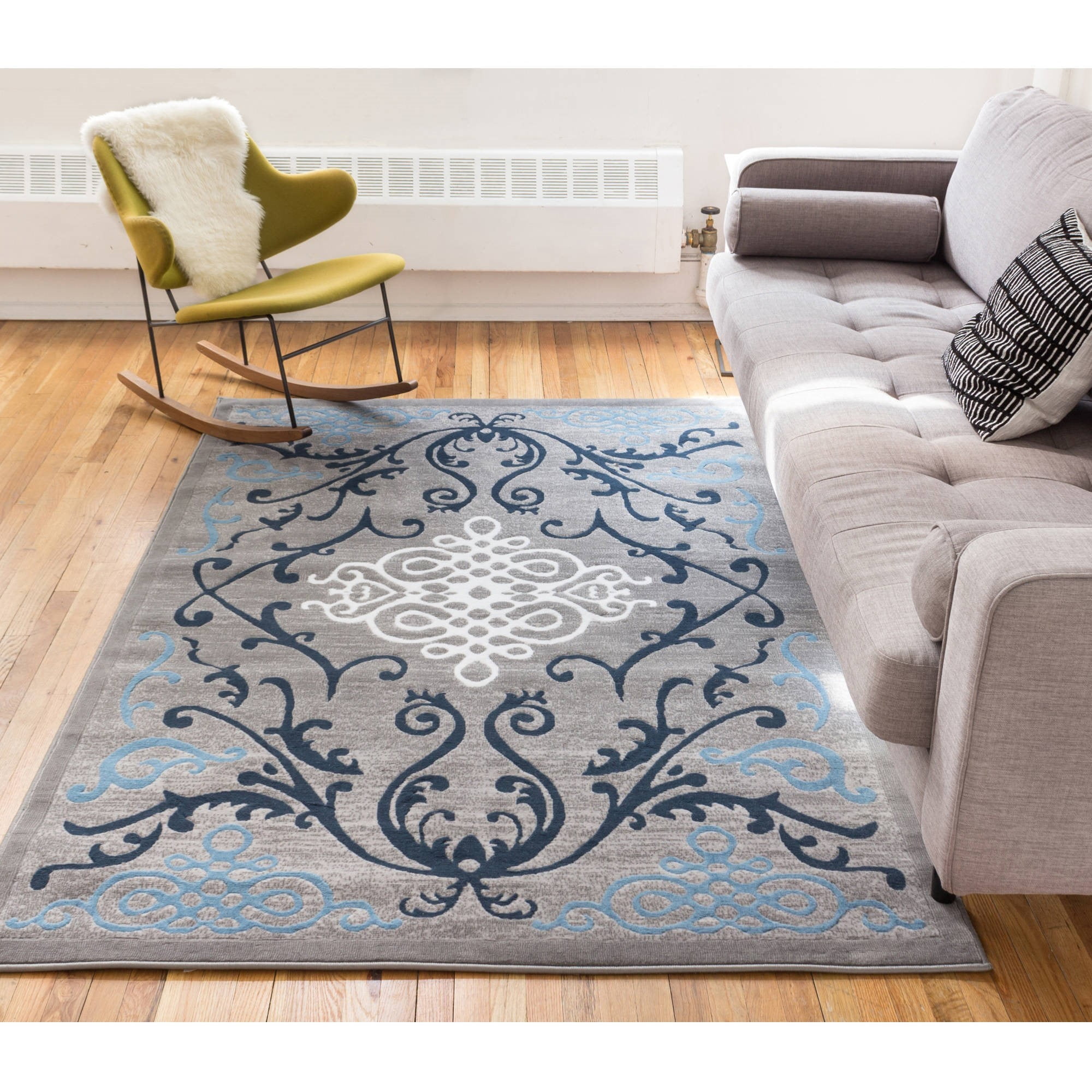 Well Woven Dulcet Papaya Formal Area Rug