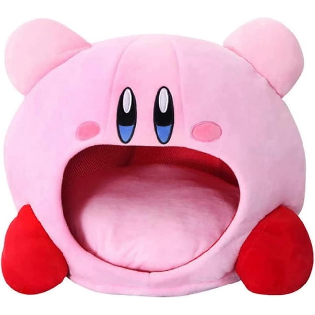 Cama nido cueva para cachorros y gatos, cómoda y acogedora para el peluche de Kirby, ideal para mascotas pequeñas.