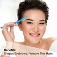 thumbnail image 6 of EXLEAF 2026 New 3Pcs Eyebrow Razor Trimmer for Women Face[Extra Precision]Peach Fuzz Remover,Disposable Dermaplane Facial Hair Shaper,Dermaplaning Shaving Removal Tool-Facial Shave Shaver Blades, 6 of 7