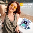 thumbnail image 2 of Funda Akkerds compatible con iPad 10.2 de 9.ª, 8.ª y 7.ª generación, color azul cielo, 2 of 8