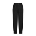 thumbnail image 5 of REALiKUN Women's Summer Work Pants Elastic High Waisted Straight Leg Business Casual Dressy Trousers, 5 of 5