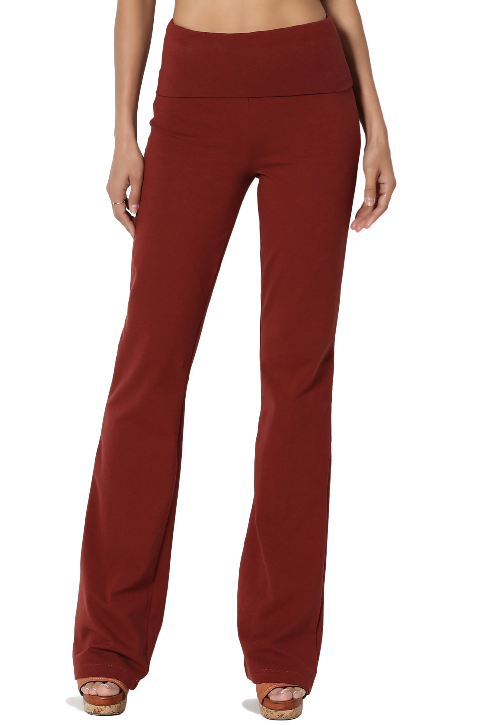 yoga pants bootcut with pockets
