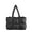 Black, variant on Beige Women'S Tote Bag Shoulder Bag Large Capacity Zipper Travel Bag For Work School Commuting Weekend Trip Casual Handbag 39X25X13Cm 0.87Lb