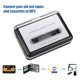 thumbnail image 4 of Convertidor de cinta de casete a CD MP3 a través de USB, reproductor de casete portátil Convierta cinta de casete a MP3 digital, compatible con computadora portátil, PC, con auriculares Ormromra CJWUS-4065, 4 of 8