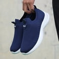 thumbnail image 2 of Men'S Casual Slip-On Loafers, Breathable Mesh Upper, Outdoor Sports Fitness Running Shoes, 2 of 9