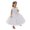 Z-14White, variant on Ruyang Toddler Baby Tulle Dress Bow Flower Print Pleated Smocked Dresses Elegant Cute Ruffles Sleeve Summer Casual Dresses
