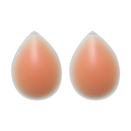 Doomiva Silicone Hip Pad Removable Butt Inserts Pads Waterdrop Molded Butt Pads Fake Buttocks Insert for Women Non-adhesive 140g One Size