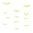 thumbnail image 1 of EGNMCR Drapeaux Muraux Lumineux Jaunes, Verts et Rouges pour Halloween, 1 of 2