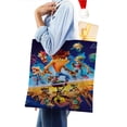 thumbnail image 4 of Crash Bandicoot Bolso de tela con estampado de lienzo para mujer, bolsa de compras reutilizable y estética, con cremallera interior, regalo para mujer,40*45cm., 4 of 6