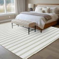 thumbnail image 4 of 5'x8' Area Rugs, Sage Green Striped Indoor Outdoor Area Rug for Living Room Bedroom, Sage Green White Stripes Farmhouse Washable Bathroom Rugs Kitchen Floor Carpet Mats Home Decor Aesthetic, 4 of 8