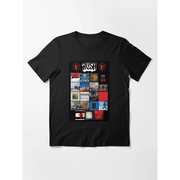 Rush Band T-Shirt Sizes S-5Xl GooGate