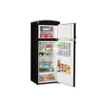 thumbnail image 2 of Classic Retro 7.5 cu ft Top Mount Refrigerator in Matte Black, 2 of 9