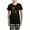 With Checker Pant, variant on CafePress - Kanji Victory Pajamas - Women's Short Sleeve Print T-Shirt and Pants Dark Cotton Pajama Set