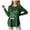Green, variant on Povozer Teen Girl Tops Girls Tops Crew Neck Summer Tops Patterned Shirts Soft Blouses Kids Clothes for 5-6 Years,Green