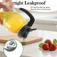 thumbnail image 5 of 64oz Mason Jar Pitcher With Lid Half Gallon Glass Water Pitchers Wide Mouth  2 Quart Cold Hot Water Jug For Coffee,Lemonade, Iced Tea,Milk,Juice Sun Tea Container For Fridge, 5 of 7