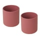 thumbnail image 1 of Taza abierta de silicona para bebé, 2 uds., de biberón y tazas para niños pequeños de fácil agarre, suministros de destete Led para bebé a prueba de derrames, 1 of 5