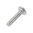 thumbnail image 5 of Uxcell M6 x 30mm Tornillos de cabeza de botón con brida de acero inoxidable 304, paquete de 50, 5 of 5