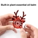 thumbnail image 5 of pstuiky Esfera de nieve navideña de Papá Noel adorno festivo para el hogar y el coche con iluminación regalo navideño de 5 ml, 5 of 6