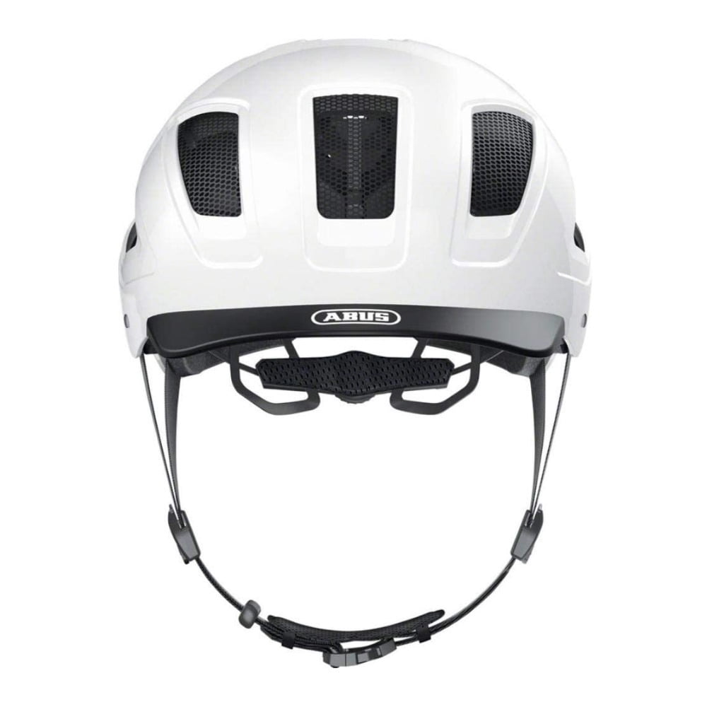 Abus Hyban 2.0 Bike Helmet (Large, Polar White)