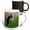 Multicolor, variant on 3drose, a Great Blue Heron Rests on the Foreshore of the Ocean in B.c., 11oz Two-tone Black Mug