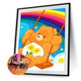 thumbnail image 2 of Care Bear DIY Diamond Painting Kits Full Round Drill Home Wall Decor Art Craft Sywqhk Decoración hogareña, 2 of 9