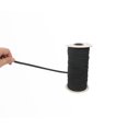 thumbnail image 4 of 100 Yards Length Wide Braided Elastic Rope Knitted Elastic Band for DIY Sewing Crafts/Mask 3mm Black, 4 of 7