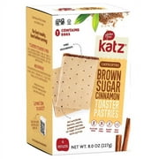 Katz Gluten Free Toaster Pastries - Cinnamon (Unfrosted) |Gluten Free, Dairy Free, Nut Free, Soy Free, Kosher | (6 Pack, 8.0 Ounce Each)