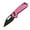 Black PVD/Pink, variant on CJRB Mini Pyrite Pocket Folding Knife, J1933-PK
