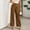 Coffee, variant on Wide Leg Pants for Women, Solid Color Loose Long Straight Leg High Waisted Trousers Fashion Women Pant Coffee M