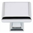 thumbnail image 2 of Alno A310-45-PN Manhattan 1-3/4" Cabinet Square Knob Polished Nickel, 2 of 2