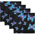 thumbnail image 5 of GZHJMY Butterfly Cloth Napkins Set of 6, Reusable Washable Polyester Dinner Napkins for Family, Restaurant, Wedding, Party Decor 20 x 20 Inch, 5 of 7