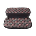 thumbnail image 5 of Lsque Red And Blue Cars Printed Big Capacity PU Leather Pencil Case Large Pencil Pouch Stationery Pen Bag Pencil Holder for Teen, 5 of 6