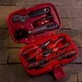 thumbnail image 2 of Stalwart - 75-HT1009 Outils à Main Ménagers, Ensemble d'Outils - 9 Pcs par, Ensemble Comprend – Clé Réglable, Tournevis, Pinces (Trousse d'Outils pour la Maison, Bureau Ou Voiture) Rouge, 2 of 6