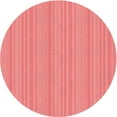 thumbnail image 1 of Ahgly Company Indoor Round Patterned Light Coral Pink Area Rugs, 3' Round, 1 of 6