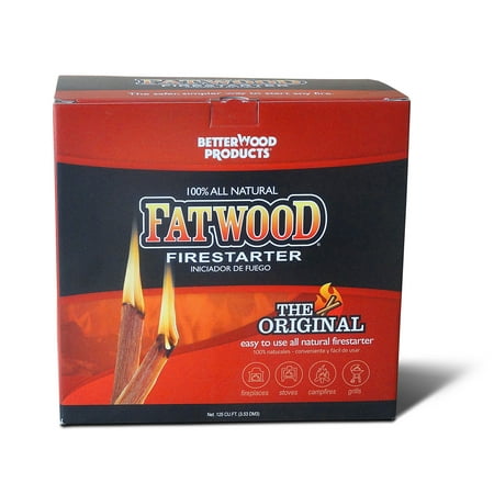 Betterwood 9910 Fatwood 10 Pound Firestarter & Natural Pine 5 Pound