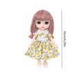 thumbnail image 3 of Xihbxyly Ofertas Del Día Pulgadas, 6 Pulgadas, 6 Pulgadas, Decoración Del Hogar, Regalo de Cumpleaños Festivo, Vestido Amarillo, Caja de Regalo Colorida, Adecuada para Niños de 3 Años o Más, 3 of 6