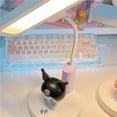 thumbnail image 4 of Sanrio Night Light Kuromi Hello Kitty My Melody Led Dimming Eye Protection Fold Desk Lamp Dormitory Student Read Touch Switch, 4 of 19