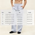 thumbnail image 3 of NEBWOAK Mens Open Bottom Fleece Sweatpants Relaxed Fit Straight Leg with Pockets Gray,Size M, 3 of 7