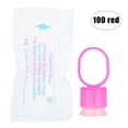 thumbnail image 2 of Vasos para anillos de tatuaje, 100 piezas/juego, soporte para pigmento de microblading de tinta de tatuaje desechable, vasos de tinta de tatuaje desechables, diseño a prueba de futuro, 2 of 7