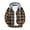 #020-Rose Gold, variant on Kakii Men's Flannel Hoodie Shirts Casual Button Down Plaid Shirt Jackets for Men Long Sleeve Stylish Hooded with Pocket