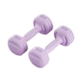 thumbnail image 1 of 2 mancuernas de mano para equipo de fitness, 1 kg, agarre suave antideslizante, mancuernas para niños, juguete para hacer ejercicio en el gimnasio en Púrpura, 1 of 8