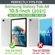 Samsung Galaxy Tab A8 10,5 Pouces 2022 (SM-X200/ SM-X205/ SM-X207) avec Protecteur d'Écran [Support Rotatif à 360 Degrés et Sangle à Main] – image 2 sur 8