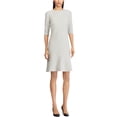 thumbnail image 2 of Vestido de vaina con textura para mujer de American Living, gris, 10 American Living Vaina, 2 of 2
