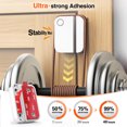 thumbnail image 5 of Adhesive Replacement for Ring Alarm Contact Sensor (2nd Gen): 3M VHB Double Sided Sticky Strips (6 Sensors Pads & 6 Magnet Pads) - Mounting Tape Sticker Pre-Cut for Ring Door & Window Security System, 5 of 7